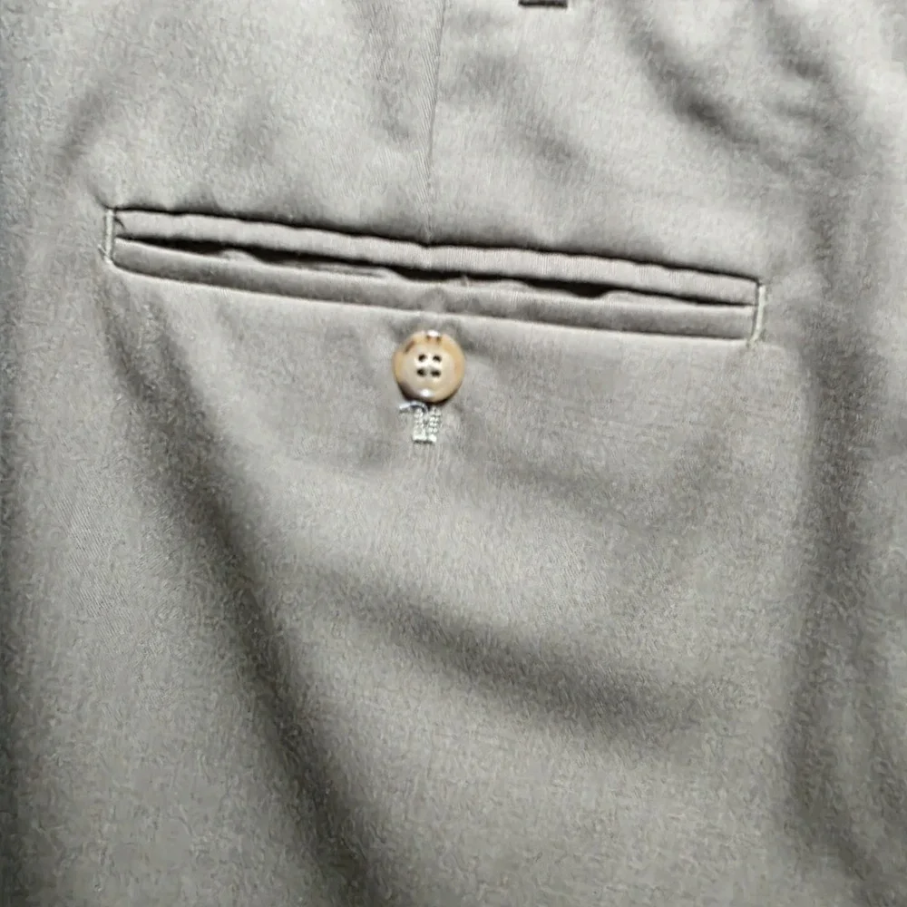 Lands' End Traditional Fit Men's Expandable Waist‎ 44x28.5 Quality Khakis Pants